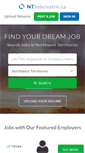 Mobile Screenshot of ntjobcentre.ca