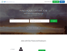 Tablet Screenshot of ntjobcentre.ca